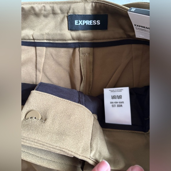 Wide leg pants size 8R - Picture 3 of 3